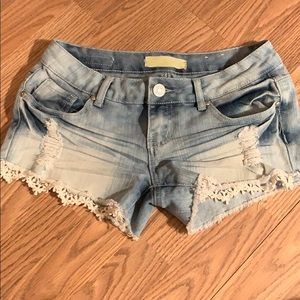 Jean shorts